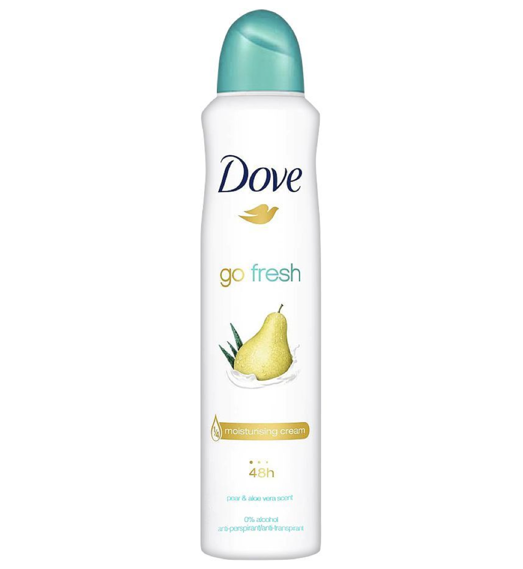 Dove Go Fresh 48H Deodorant Spray - Pear & Aloe Vera Scent