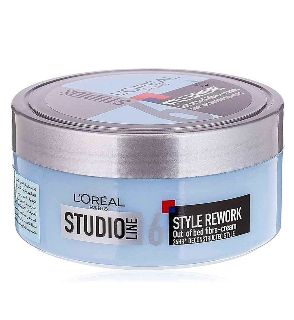 L'Oreal Studio Line Style Rework Out of Bed Fibre-Cream