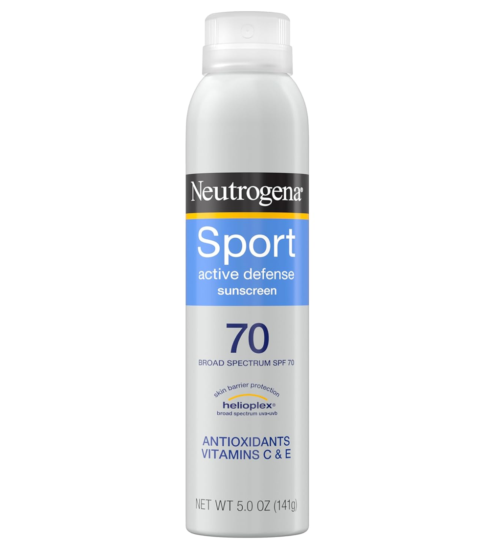 Neutrogena Sport Active Defense Sunscreen Spray SPF 70