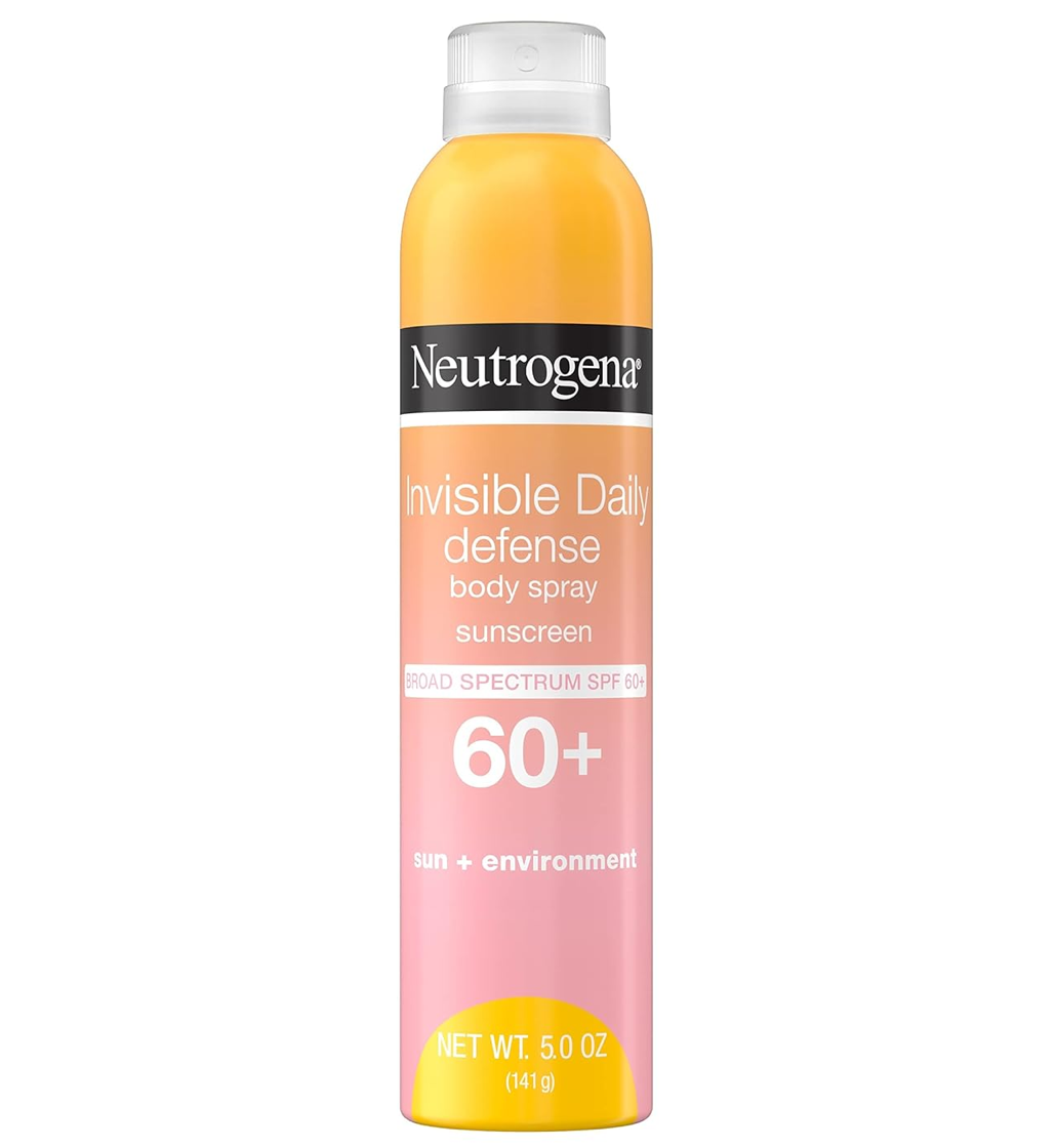 Neutrogena Invisible Daily™ Defense Body Spray Sunscreen SPF 60+