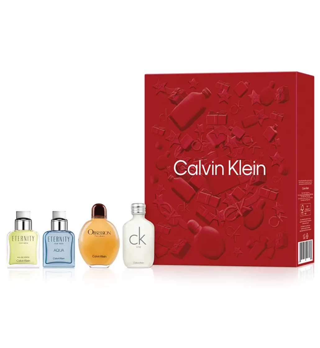 Calvin Klein 4 Pcs Men's Cologne Gift Set