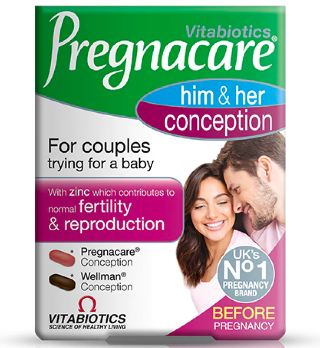 Vitabiotics Pregnacare Him & Her Conception