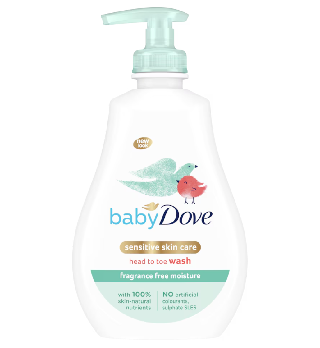 Baby Dove Fragrance Free Head to Toe Wash