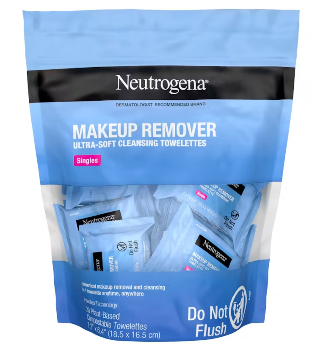 Neutrogena Makeup Remover Ultra-Soft Cleansing Towelettes