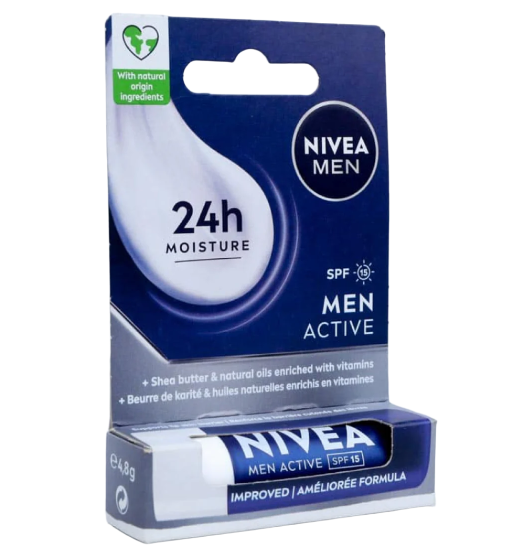 Nivea Men Active Lip Balm SPF 15