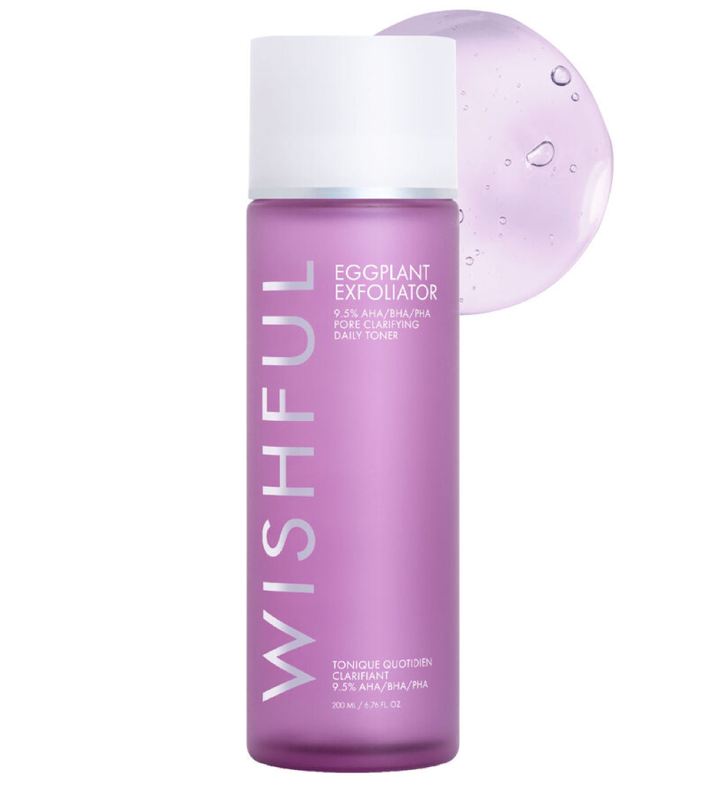 Wishful Eggplant Exfoliator Pore Clarifying Daily Toner