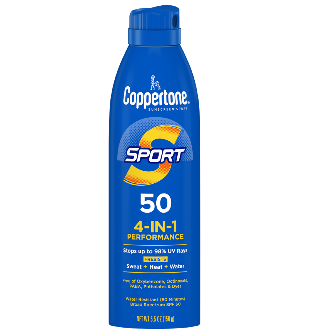 Coppertone Sport 4 in 1 Sunscreen Spray SPF 50