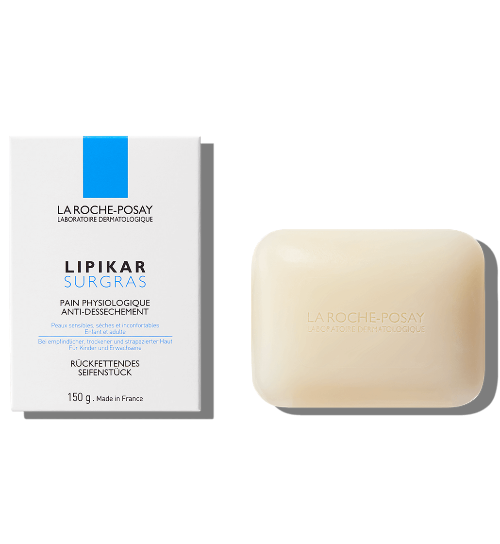 La Roche-Posay Lipikar Surgras Anti-Dryness Cleansing Bar Soap