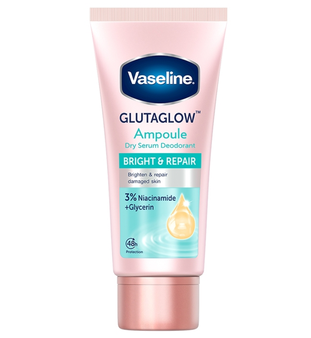 Vaseline GlutaGlow Ampoule Dry Serum Deodorant Bright & Repair