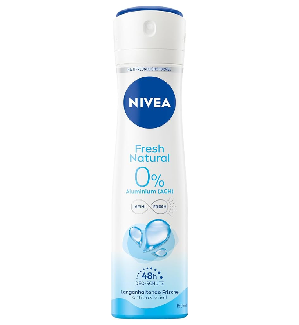 Nivea Fresh Natural 0% ACH 48H Deodorant Spray