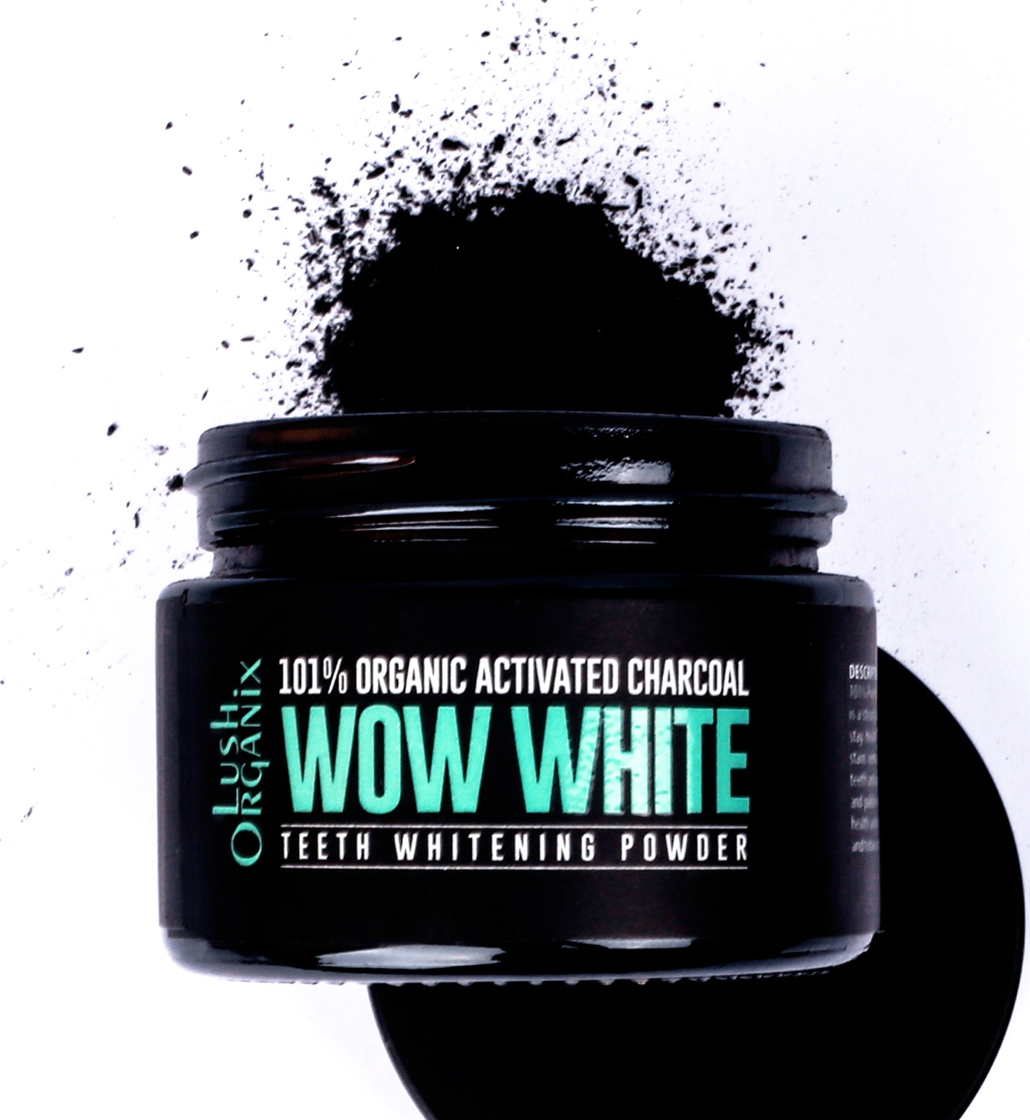 Lush Organix Wow White (Activated Charcoal Teeth Whitening Powder)