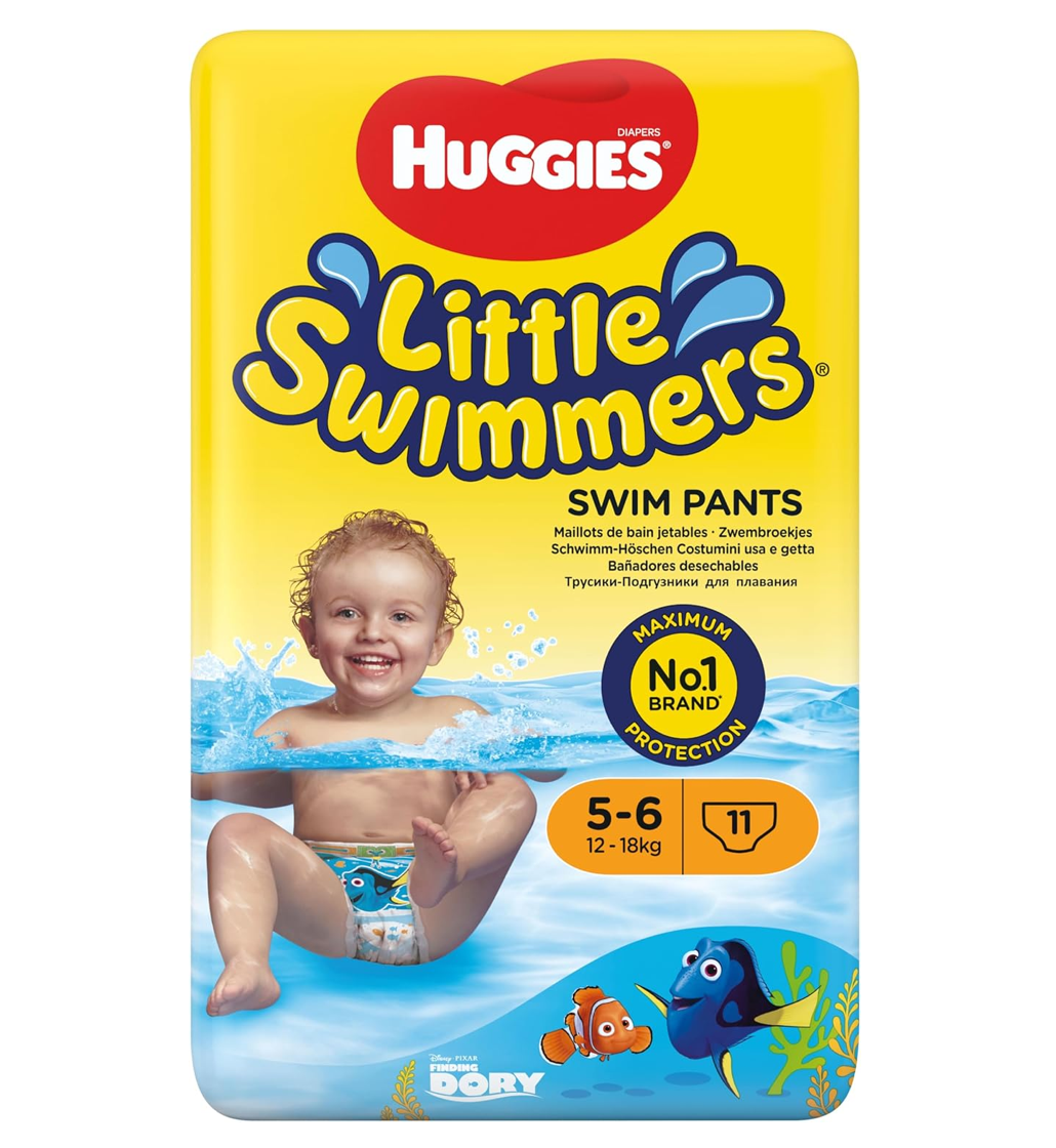 Huggies Little Swimmers Swim Nappies Size 5-6 (12-18kg)