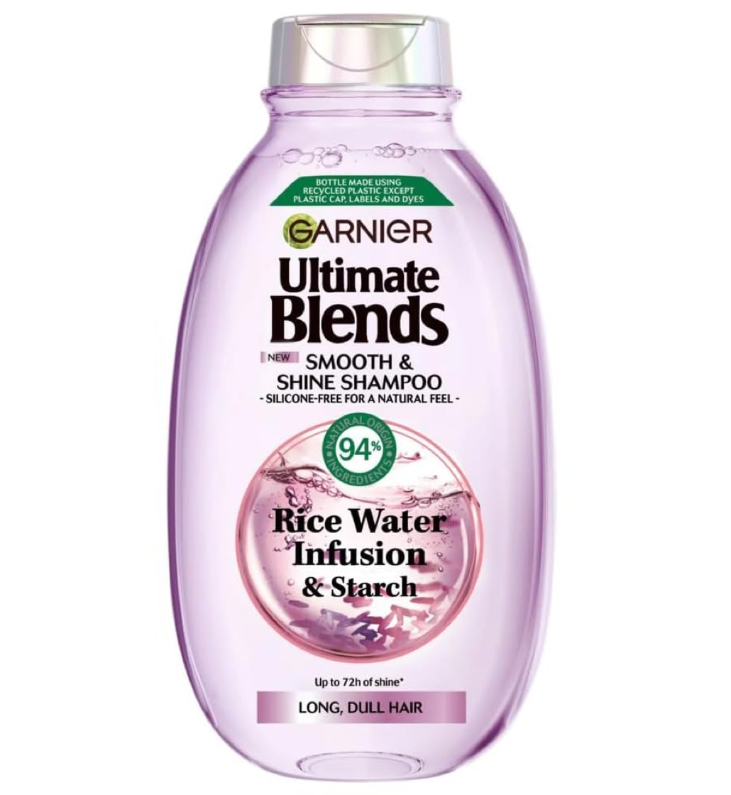 Garnier Ultimate Blends Smooth & Shine Rice Water Shampoo