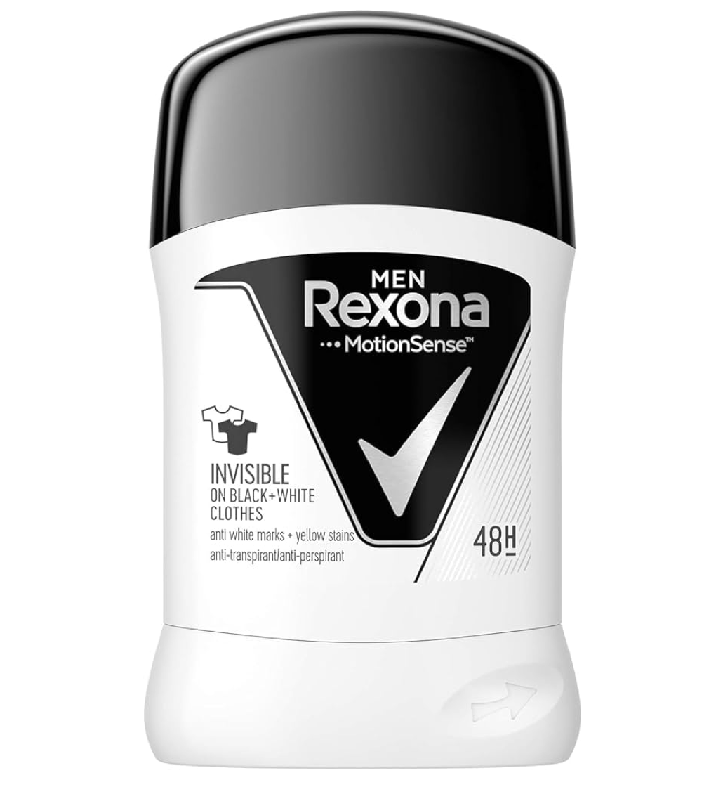 Rexona Men 48H Invisible On Black + White Deodorant Stick