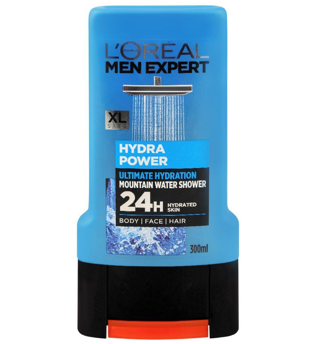 L'Oreal Paris Men Expert Hydra Power Ultimate Hydration Mountain Water Shower Gel