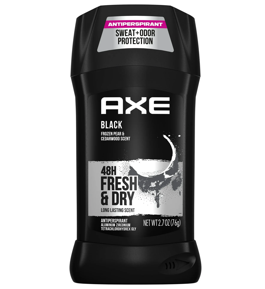 Axe Black Antiperspirant Stick Frozen Pear & Cedarwood Scent