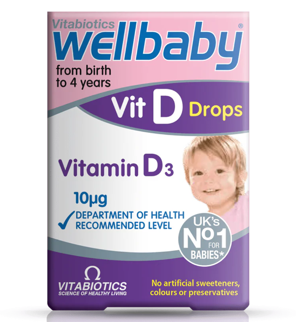 Vitabiotics Wellbaby Vitamin D Drops