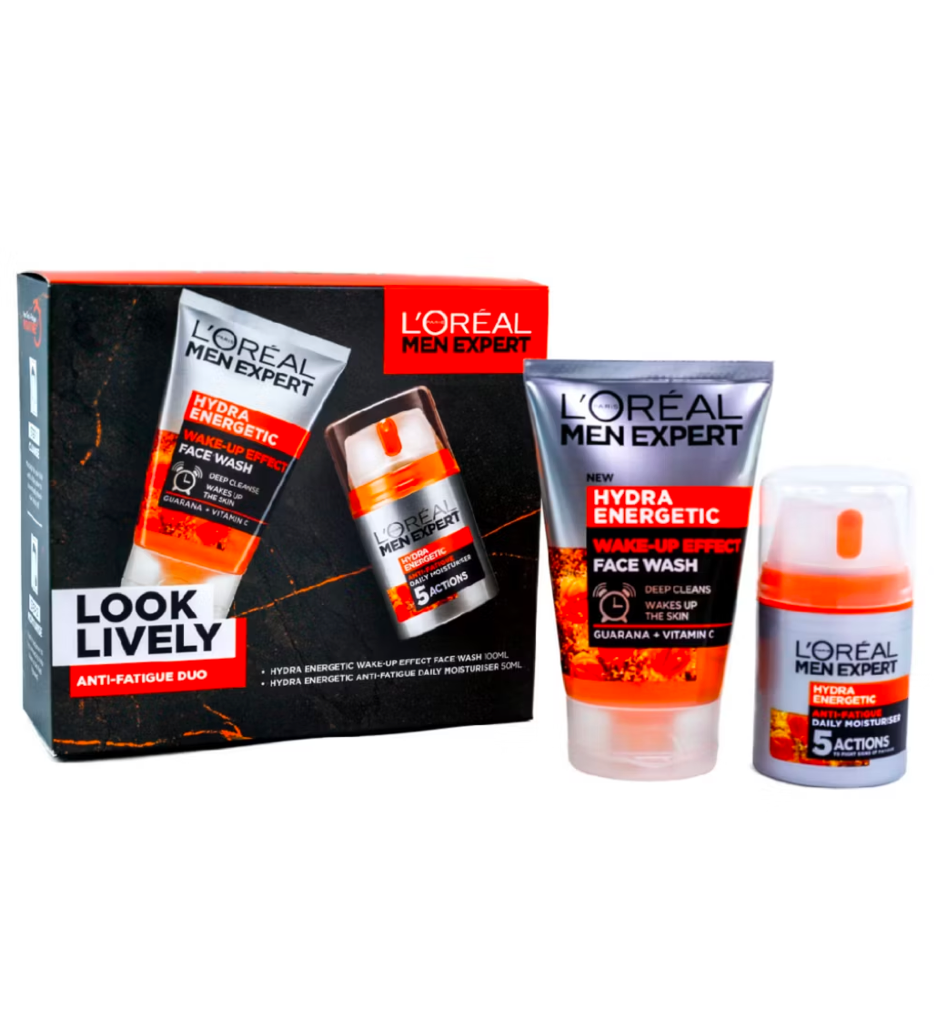 L'Oreal Paris Men Expert Look Lively Anti-Fatigue Duo Giftset for Him