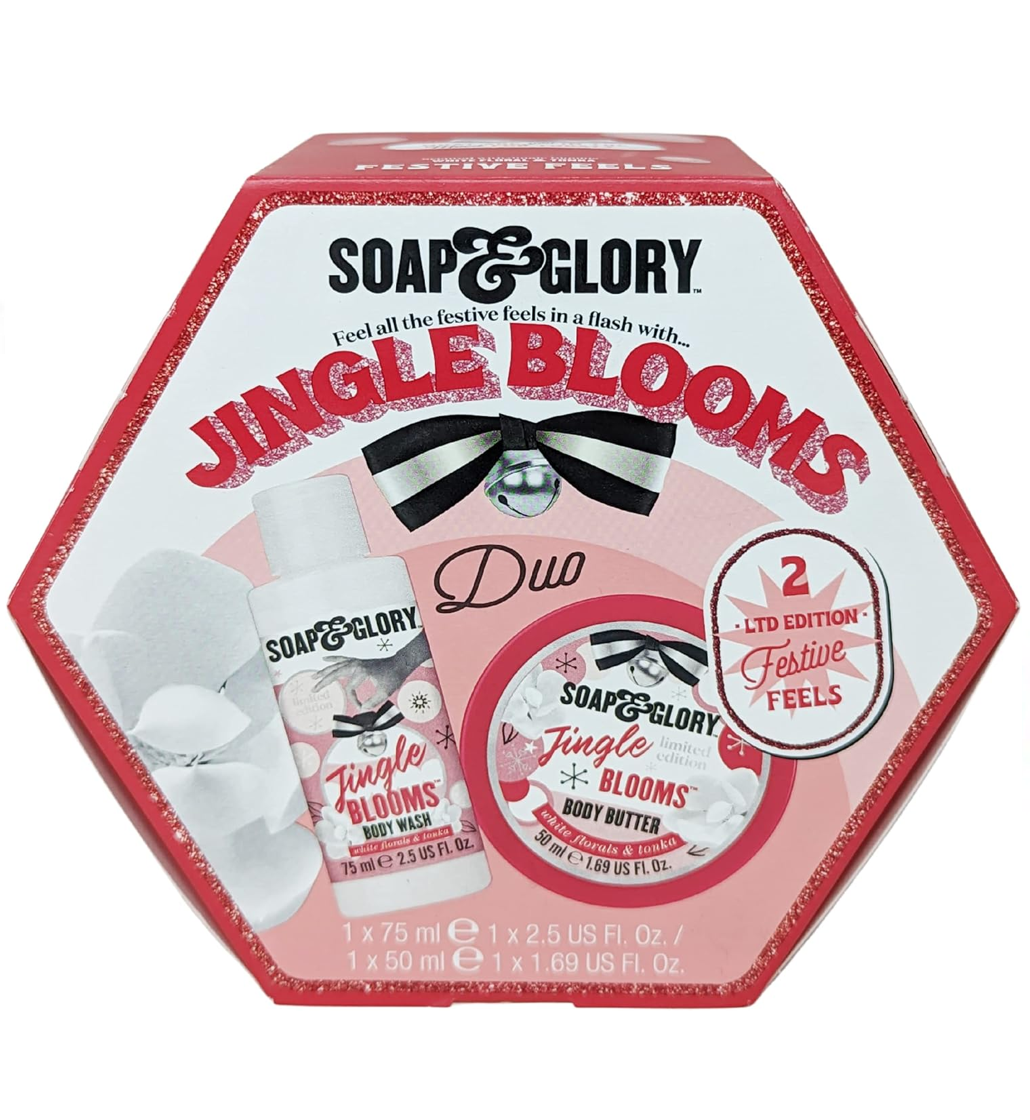 Soap & Glory Jingle Blooms Body Duo Limited Edition Gift Set