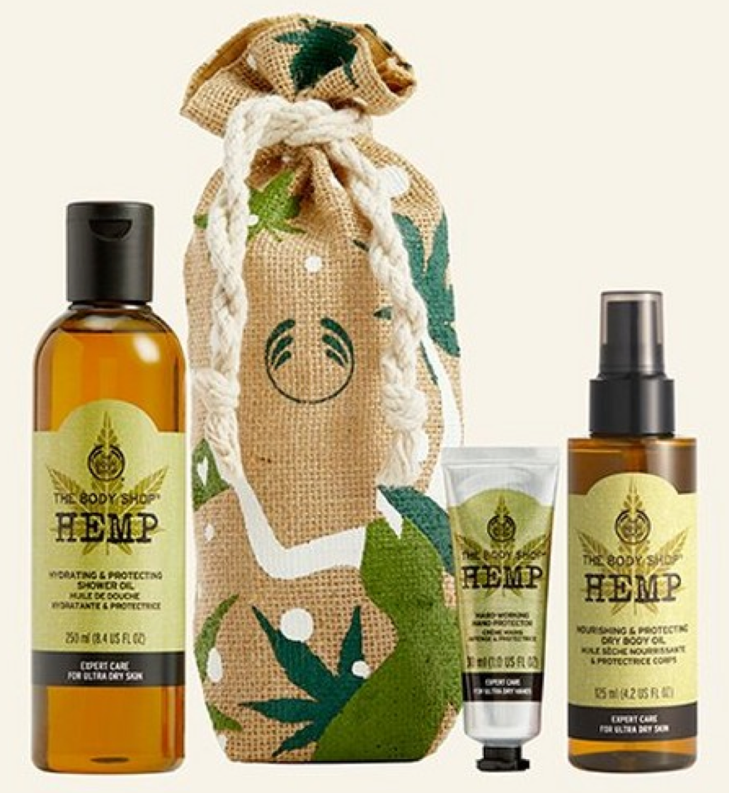 The Body Shop Clean & Comfort Hemp Gift Set