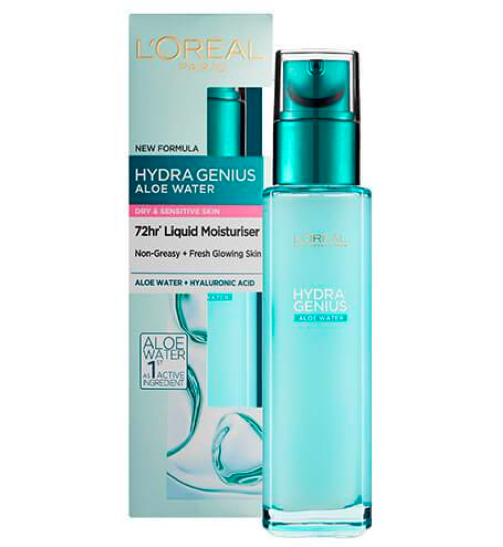 L'Oreal Paris Hydra Genius Aloe Water - Dry to Sensitive Skin