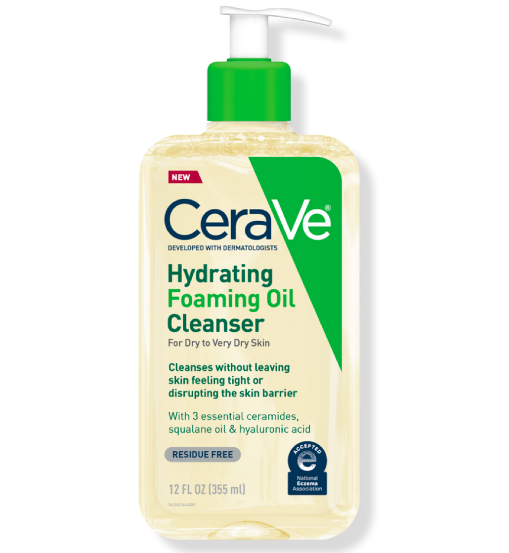 CeraVe Hydrating Foaming Oil Cleanser