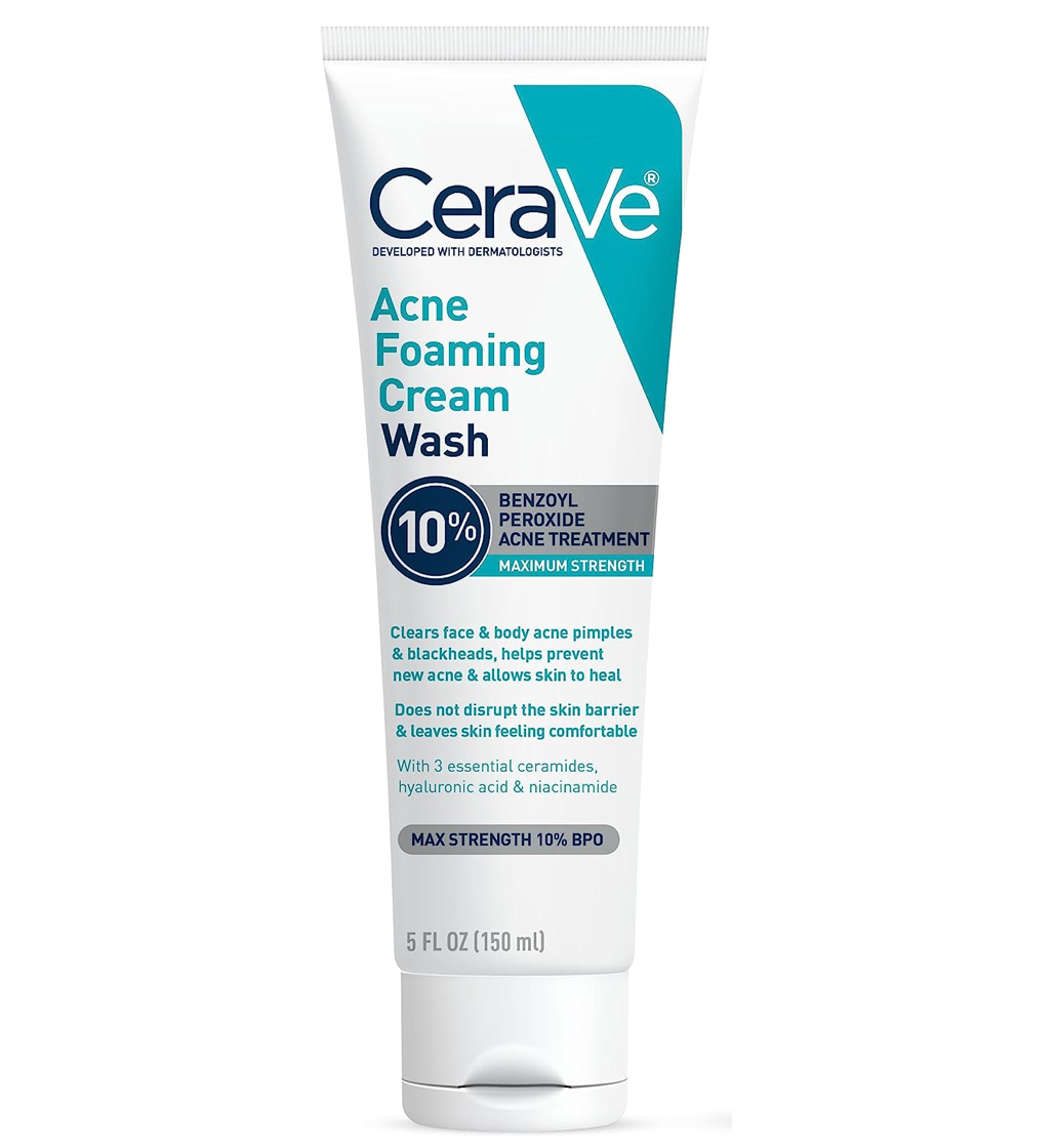 CeraVe Acne Foaming Cream Wash 10%