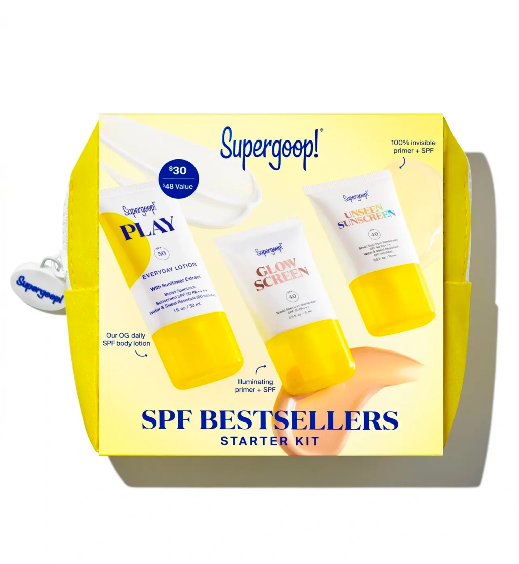 Supergoop SPF Bestsellers Starter Kit