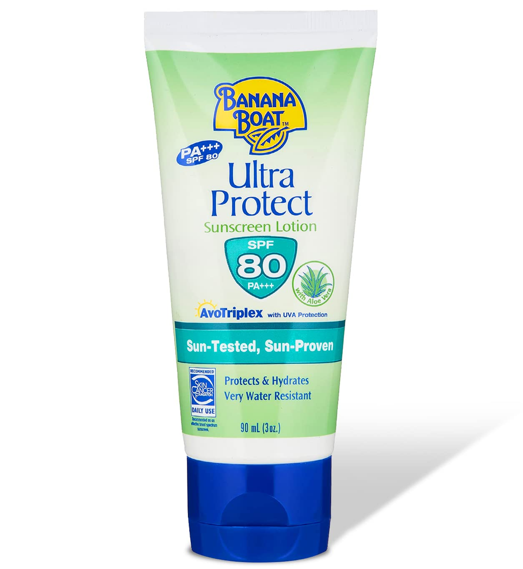 Banana Boat Ultra Protect Sunscreen Lotion SPF 80 PA+++