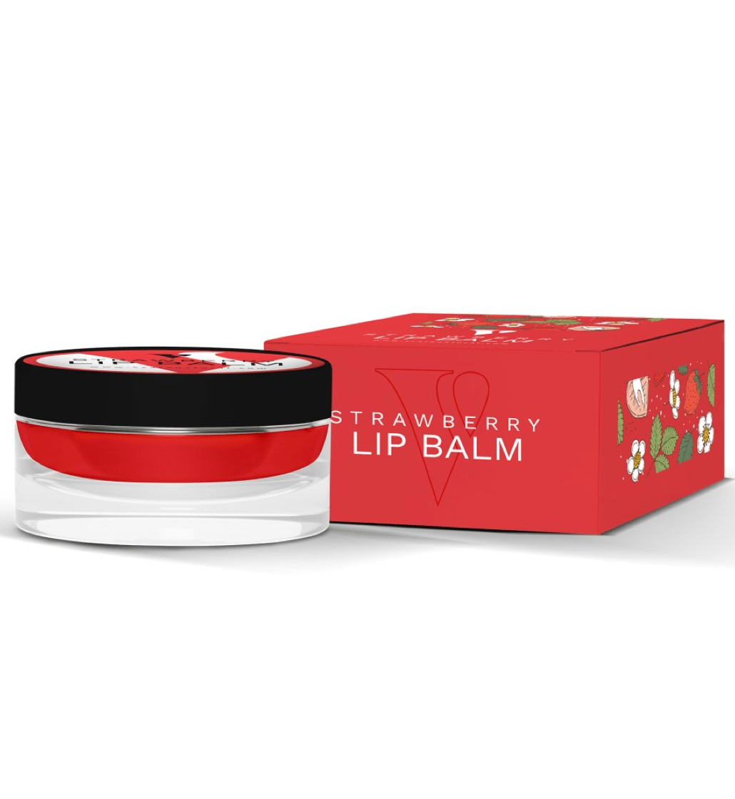 VCare Natural Lip Balm - Strawberry