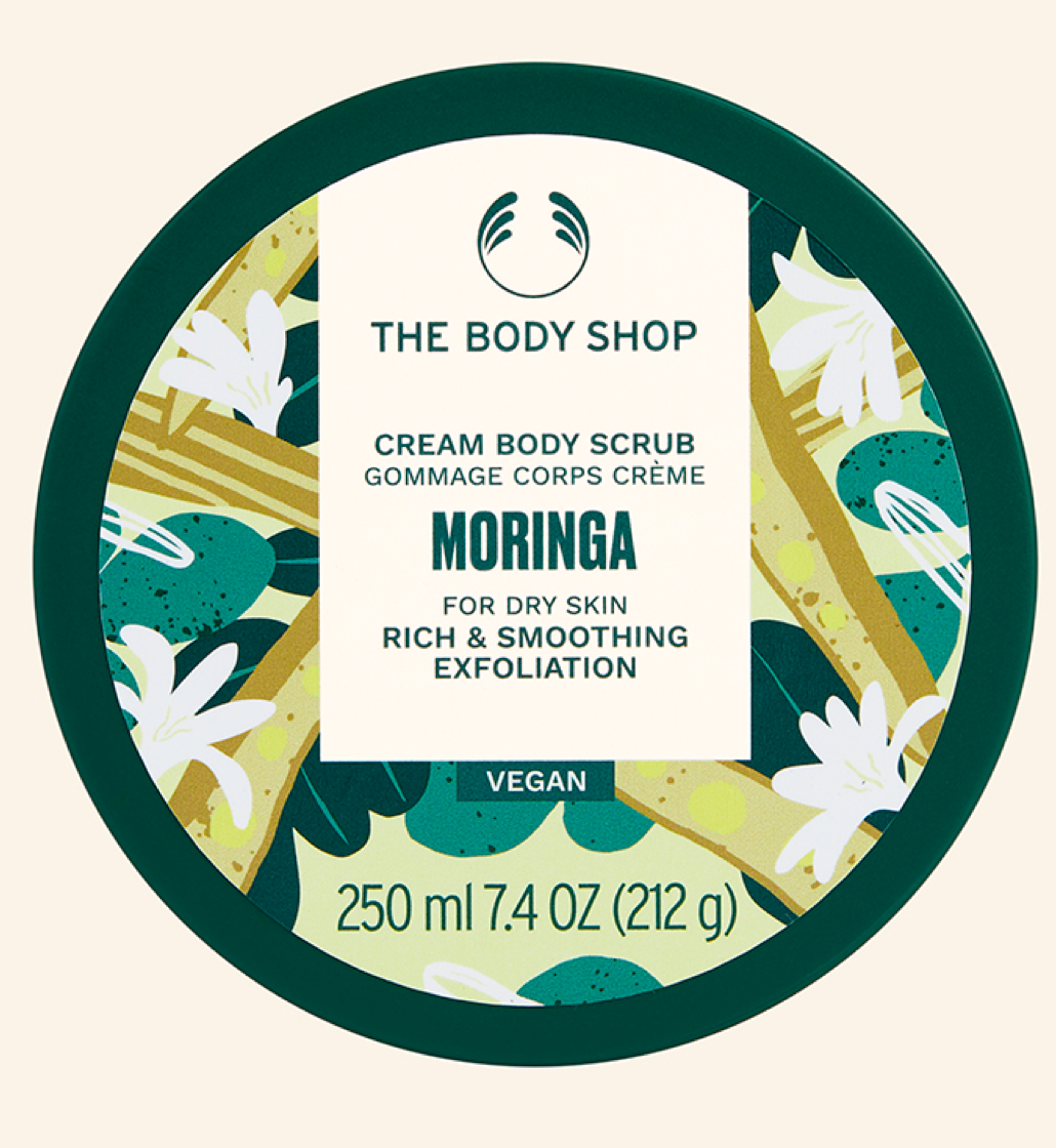 The Body Shop Cream Body Scrub - Moringa