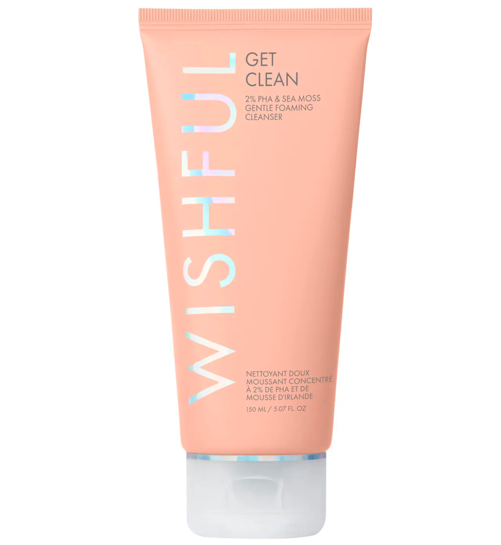 Wishful Get Clean 2% PHA & Sea Moss Gentle Foaming Cleanser