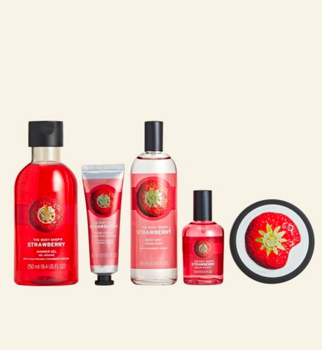 The Body Shop Juicy Strawberry Big Gift Box