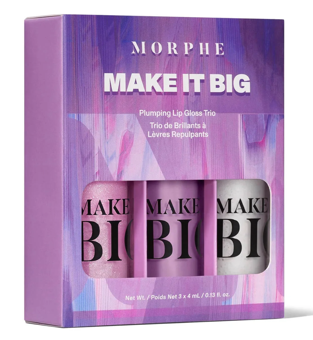 Morphe Make It Big Plumping Lip Gloss Trio