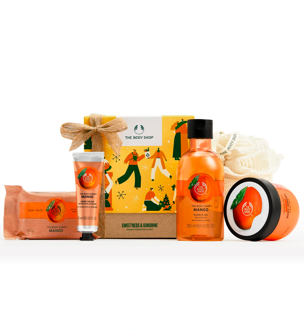 The Body Shop Sweetness & Sunshine Mango Essentials Gift Set