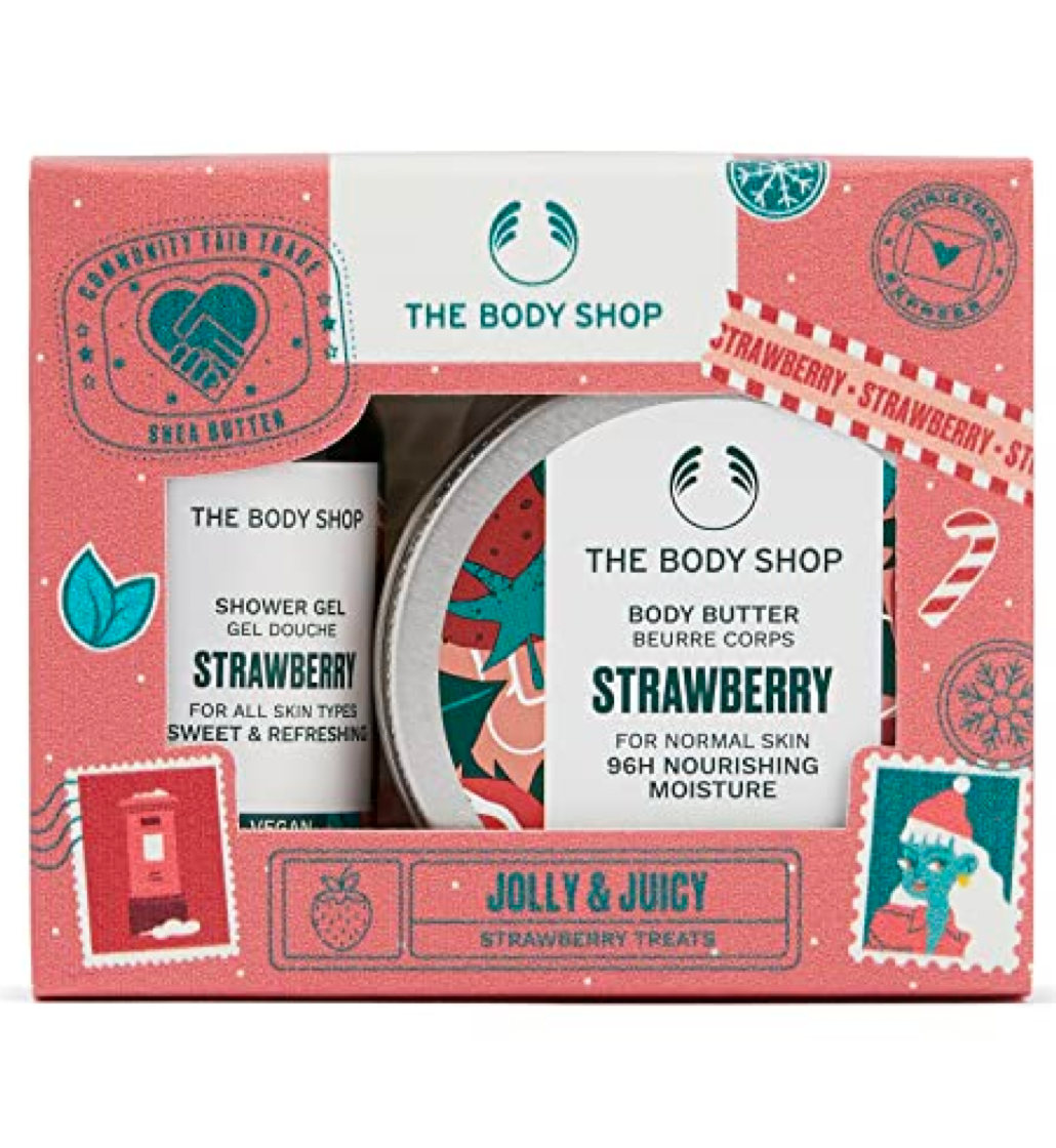 The Body Shop Jolly & Juicy Strawberry Treats Gift Set