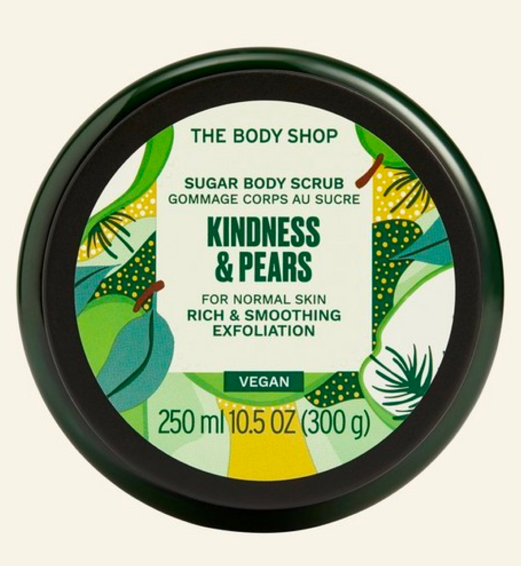 The Body Shop Sugar Body Scrub - Kindness & Pears