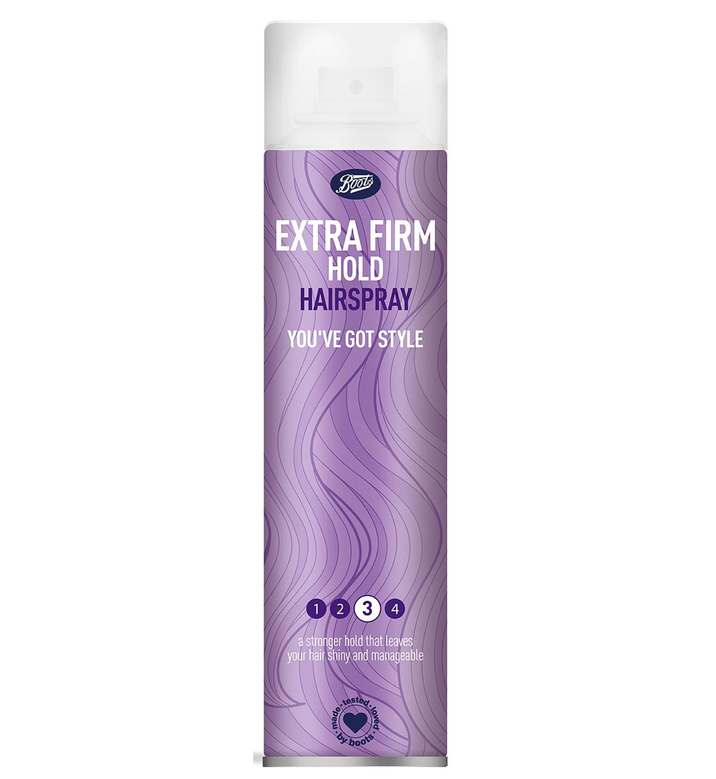 Boots Extra Firm Hold Hairspray