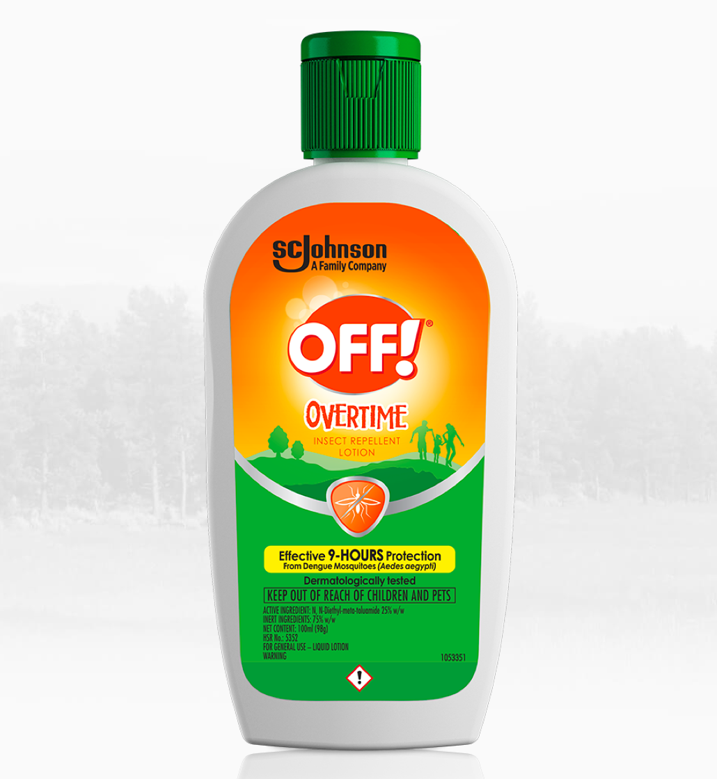 OFF!® Overtime Insect Repellent Lotion