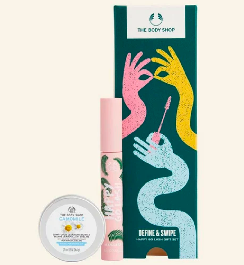 The Body Shop Define & Swipe Happy Go Lash Gift Set