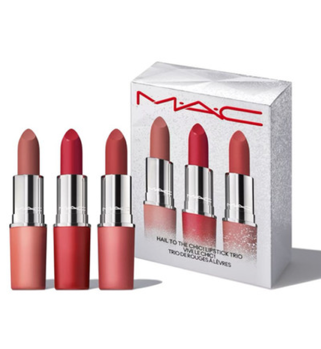 MAC Hail To The Chic! Lipstick Trio Set