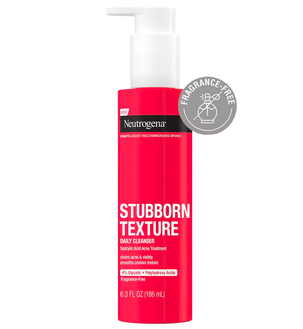 Neutrogena Stubborn Texture™ Daily Cleanser for Acne Treatment