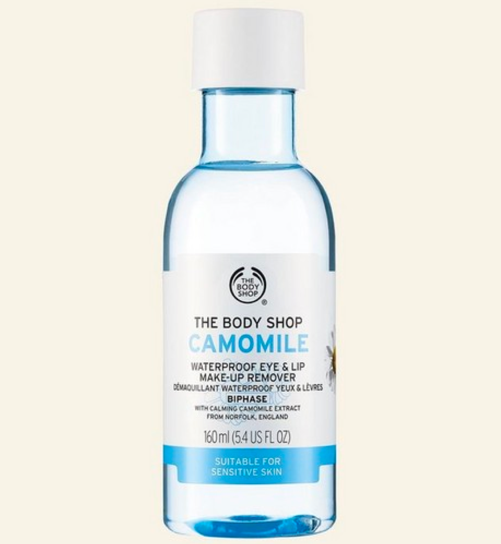 The Body Shop Camomile Waterproof Eye and Lip Makeup Remover