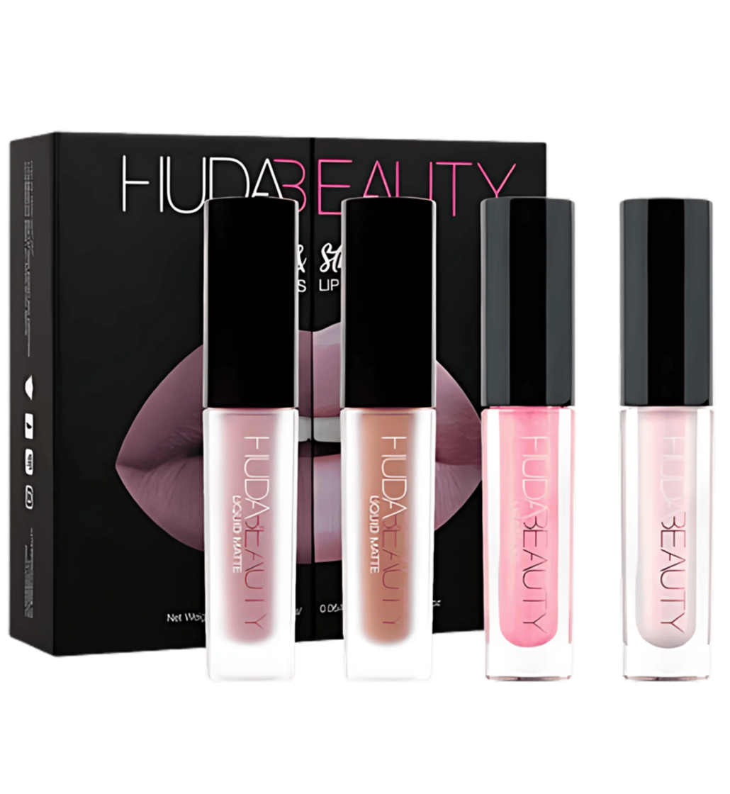 Huda Beauty Matte and Strobe Minis Lip Set