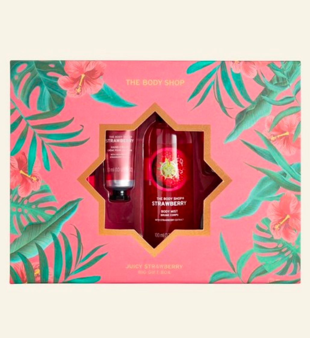 The Body Shop Juicy Strawberry Big Gift Box