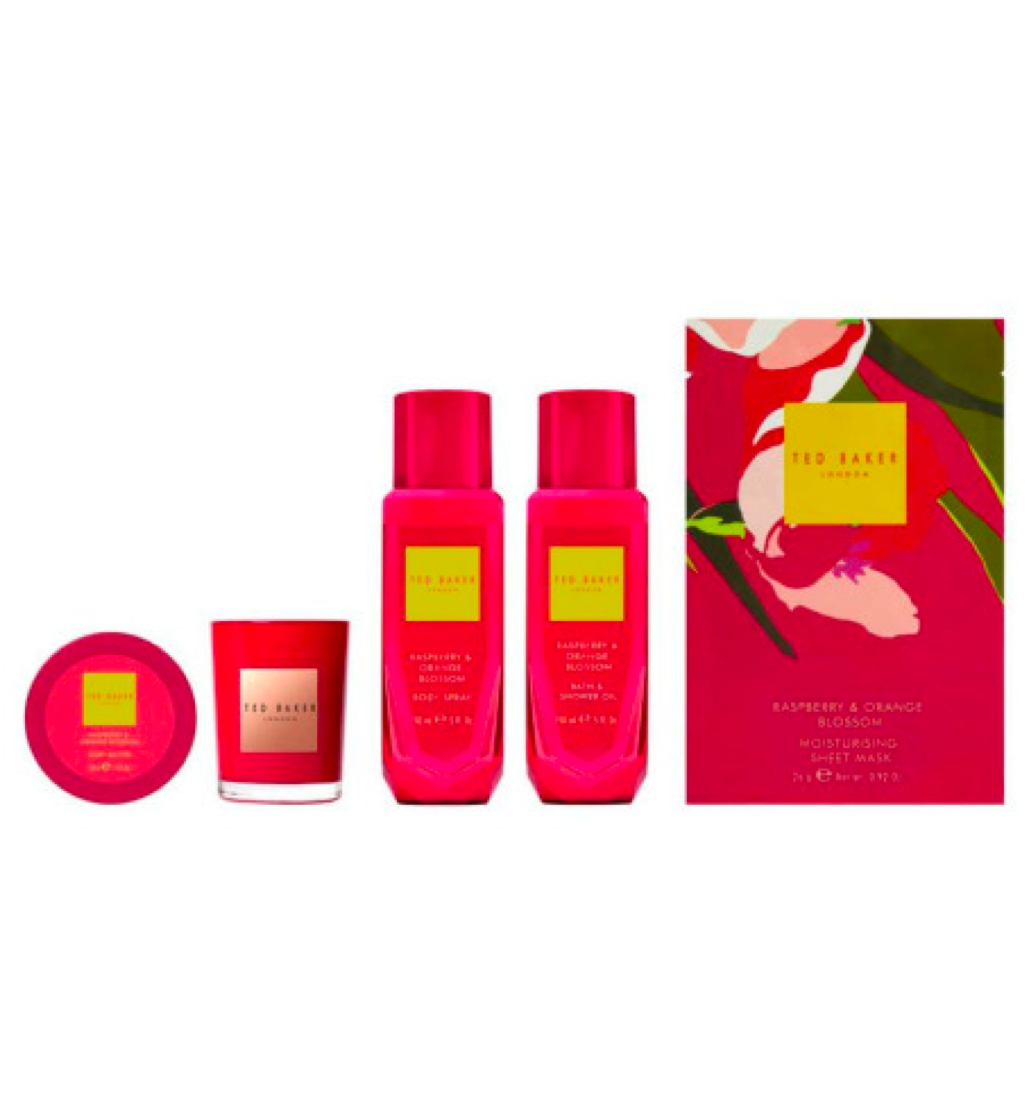 Ted Baker Bathing Collection Raspberry & Orange Blossom Gift Set