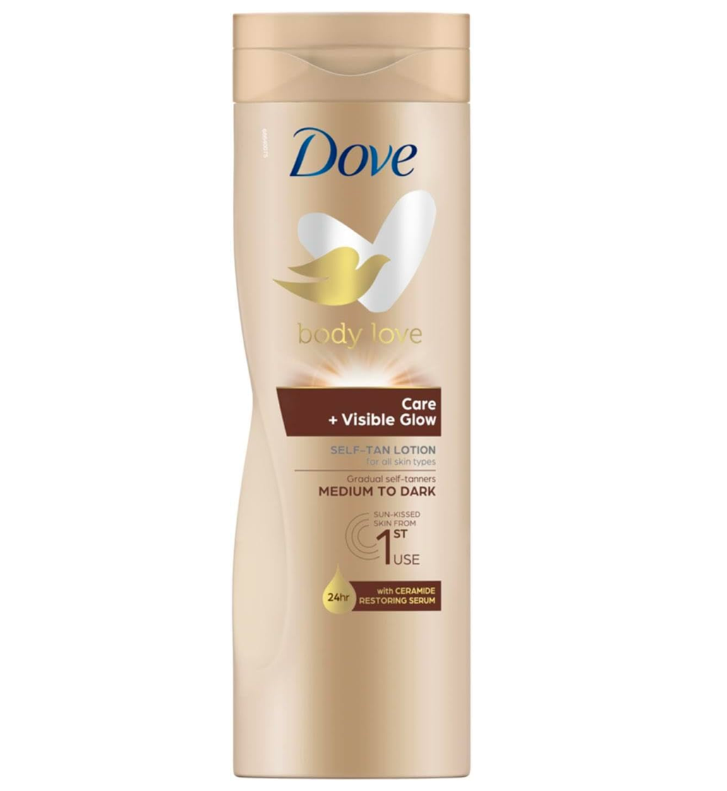 Dove Body Love Visible Glow Gradual Self-Tan Lotion