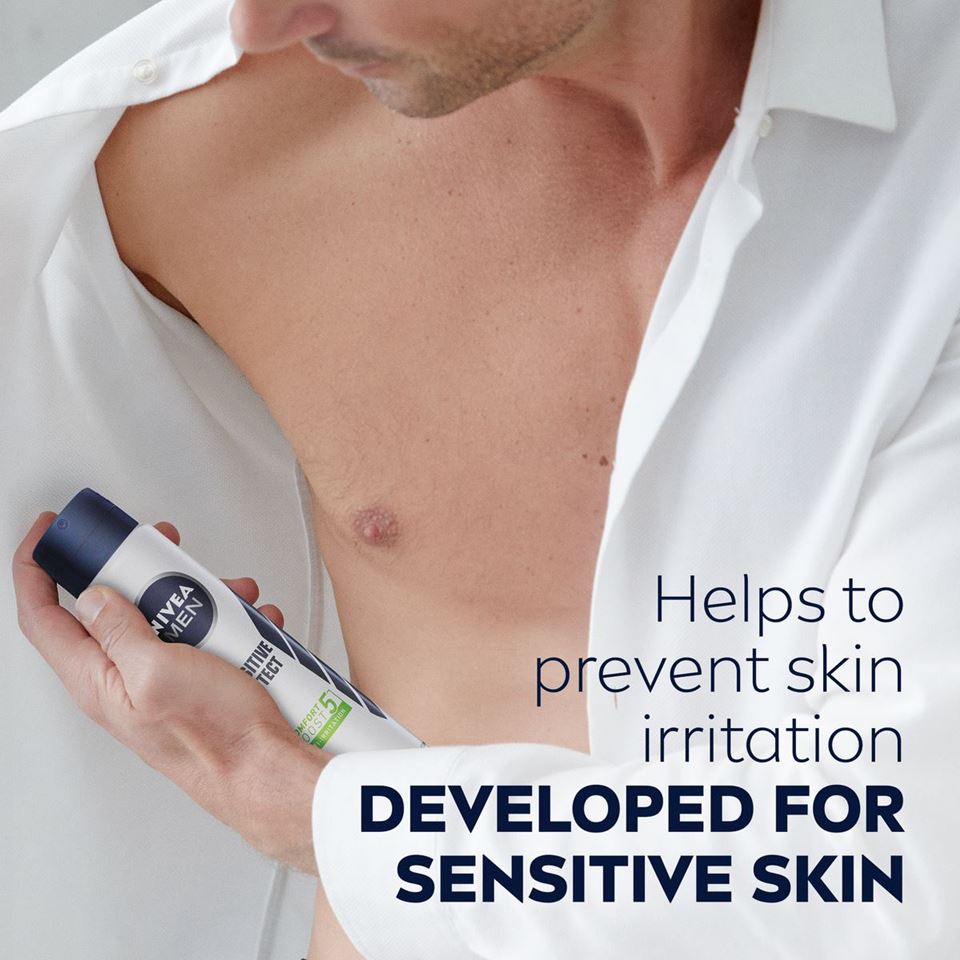 Nivea Men Sensitive Protect Quick Dry Deodorant Spray