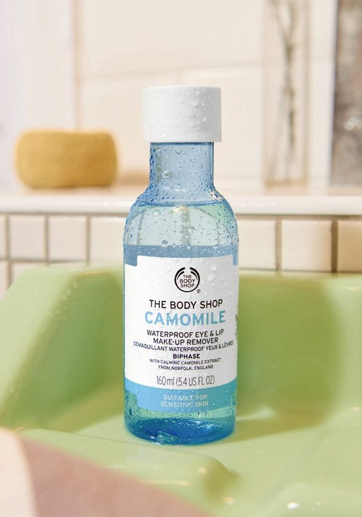 The Body Shop Camomile Waterproof Eye and Lip Makeup Remover