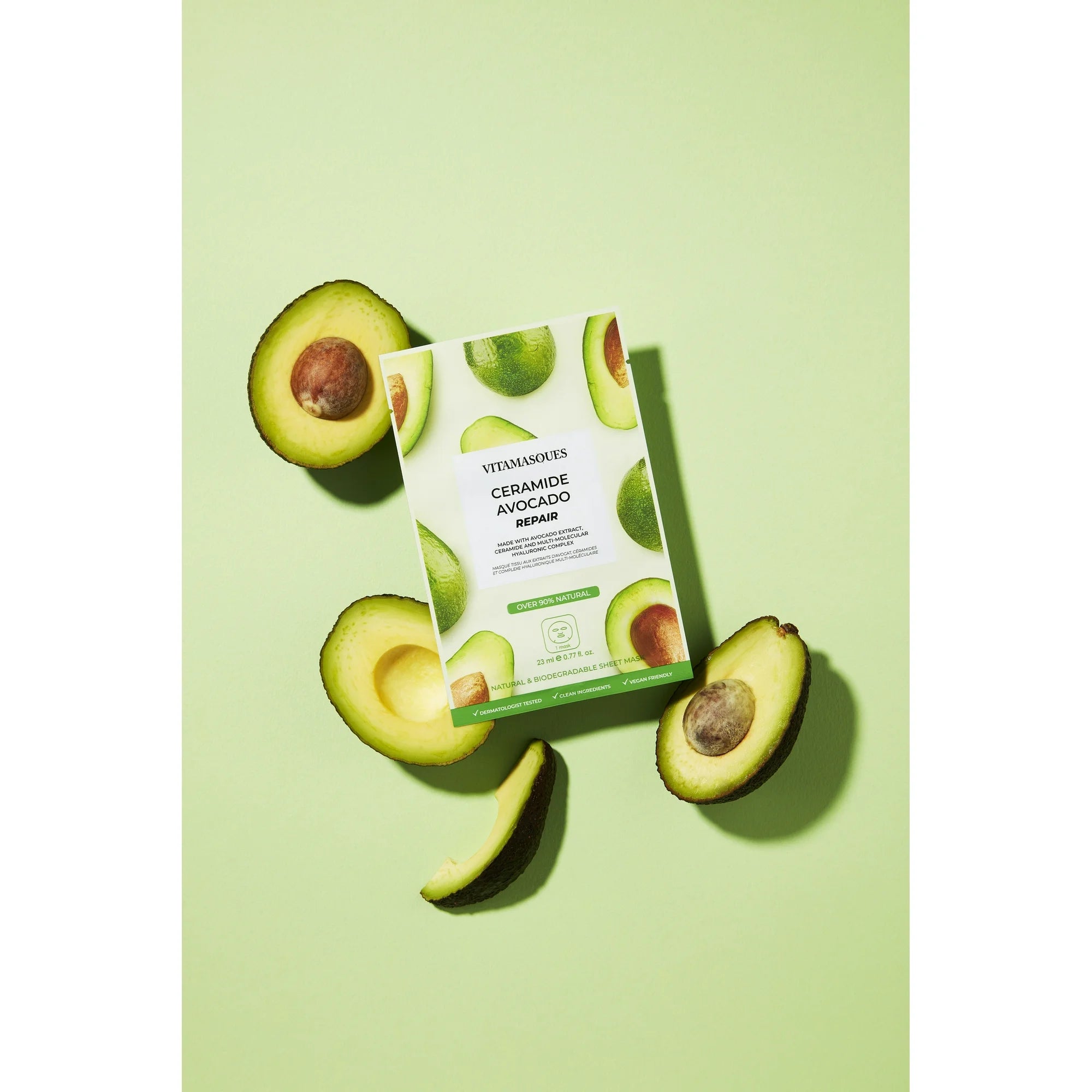 Vitamasques Ceramide Avocado Repair Sheet Mask